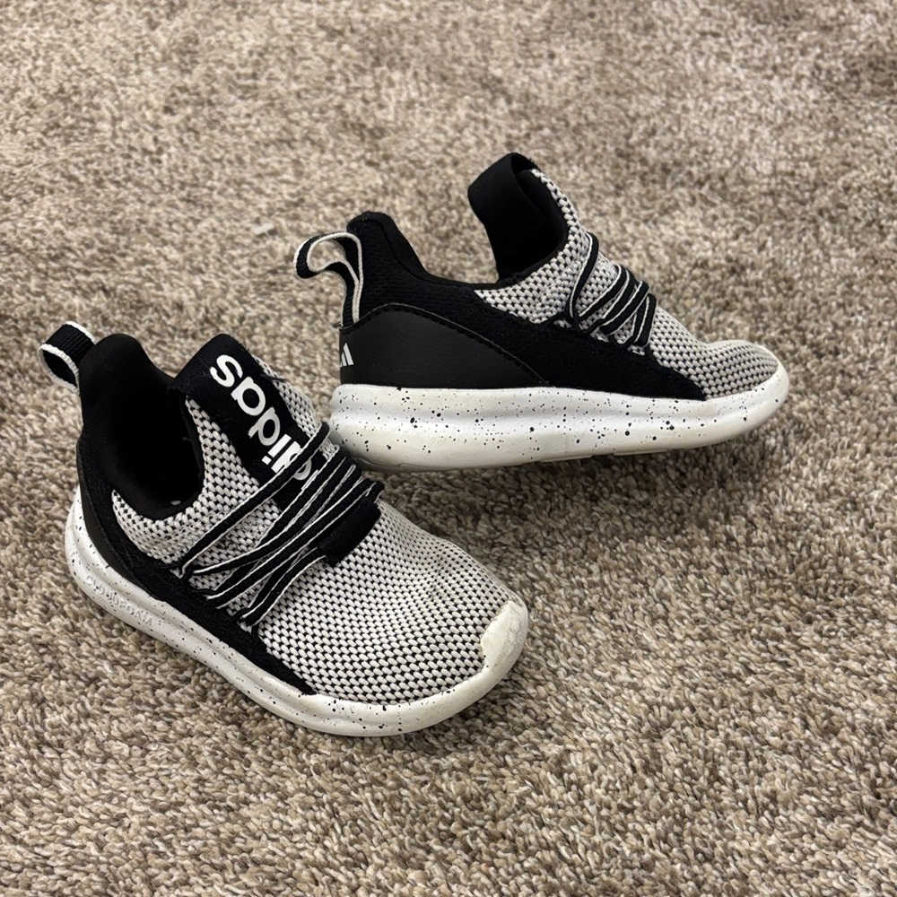 Adidas Monochrome Mesh Sneakers
